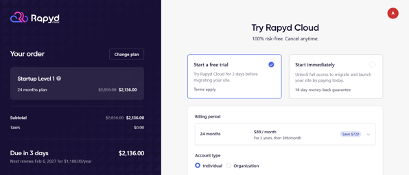 Try Rapyd Cloud FREE