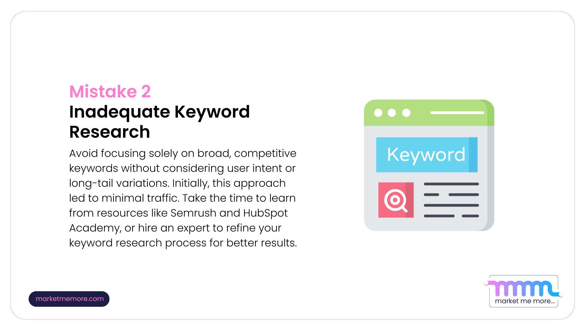 Keyword research