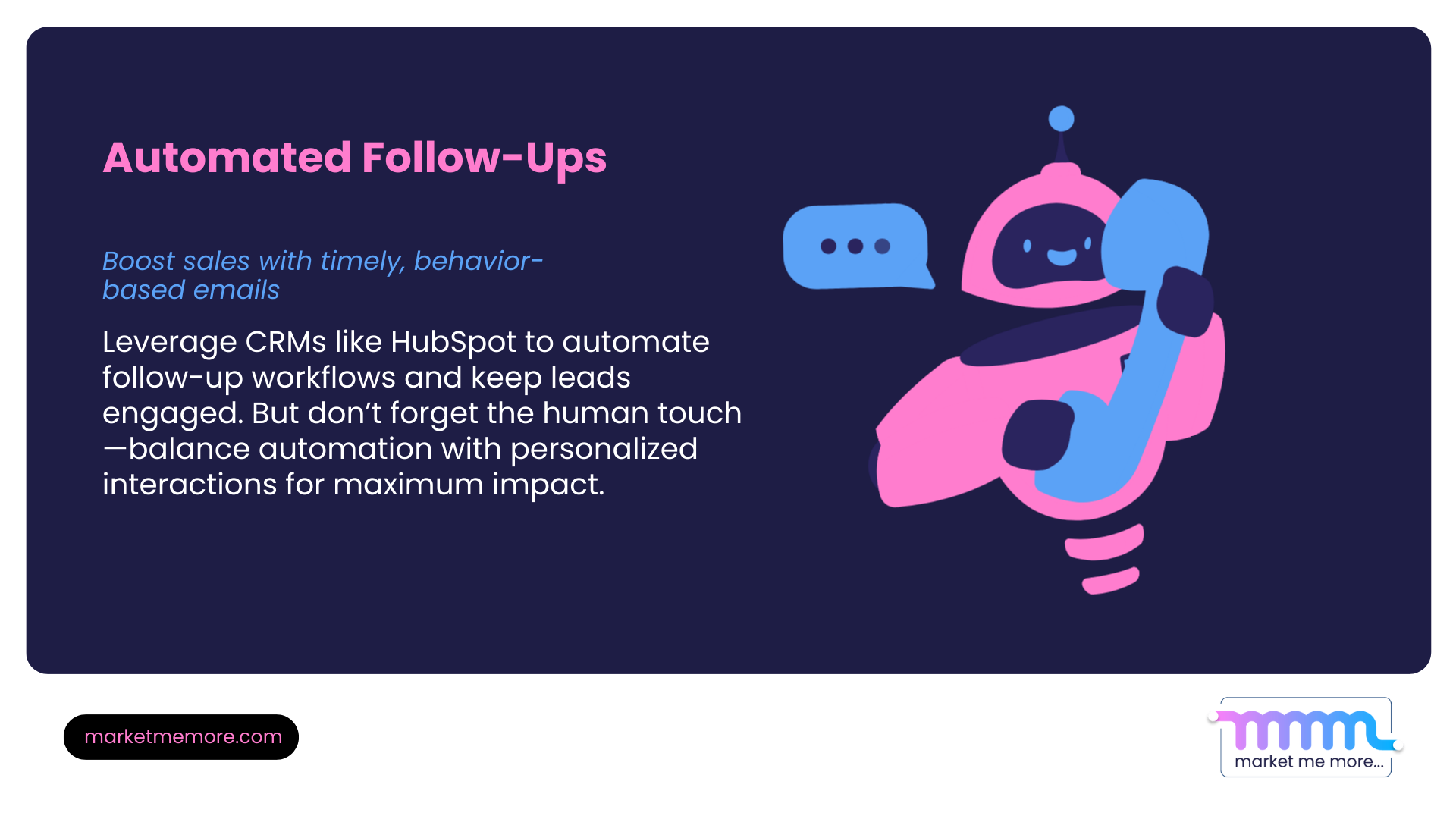 Automated follow-ups
