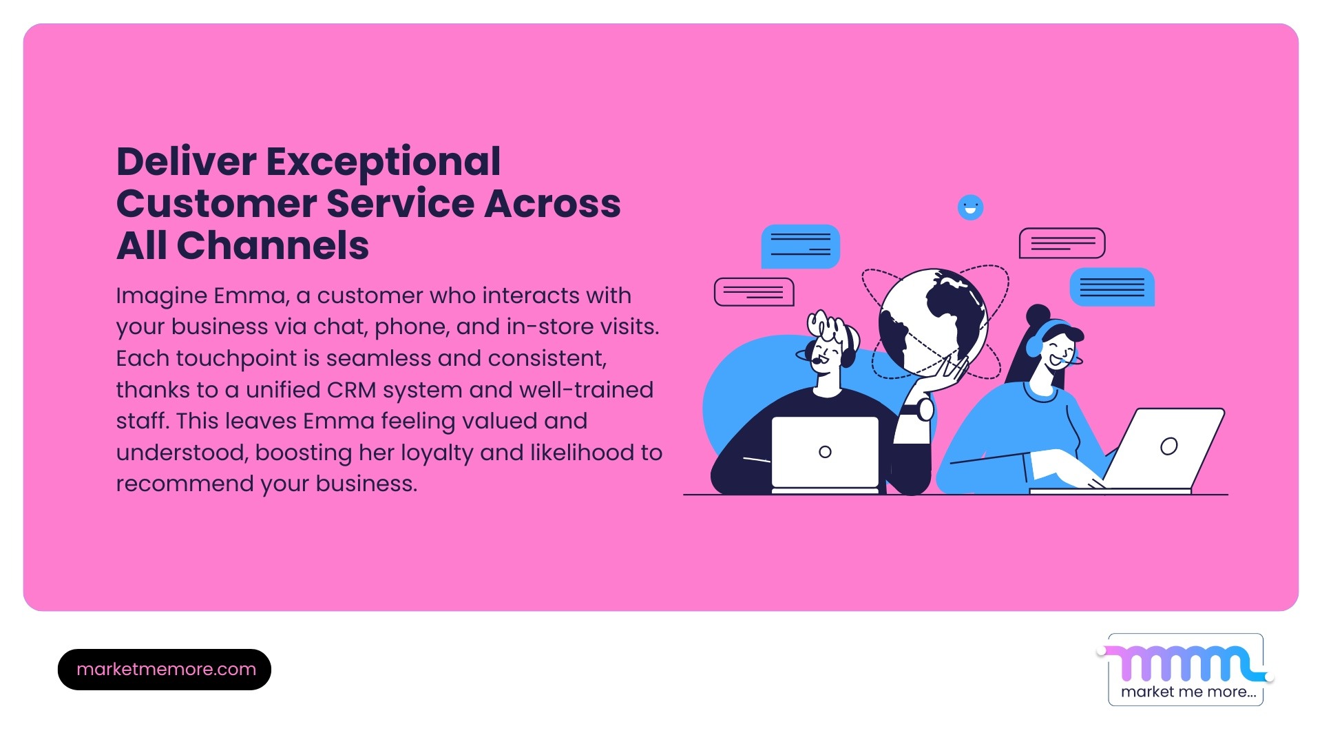 Deliver exceptional customer service