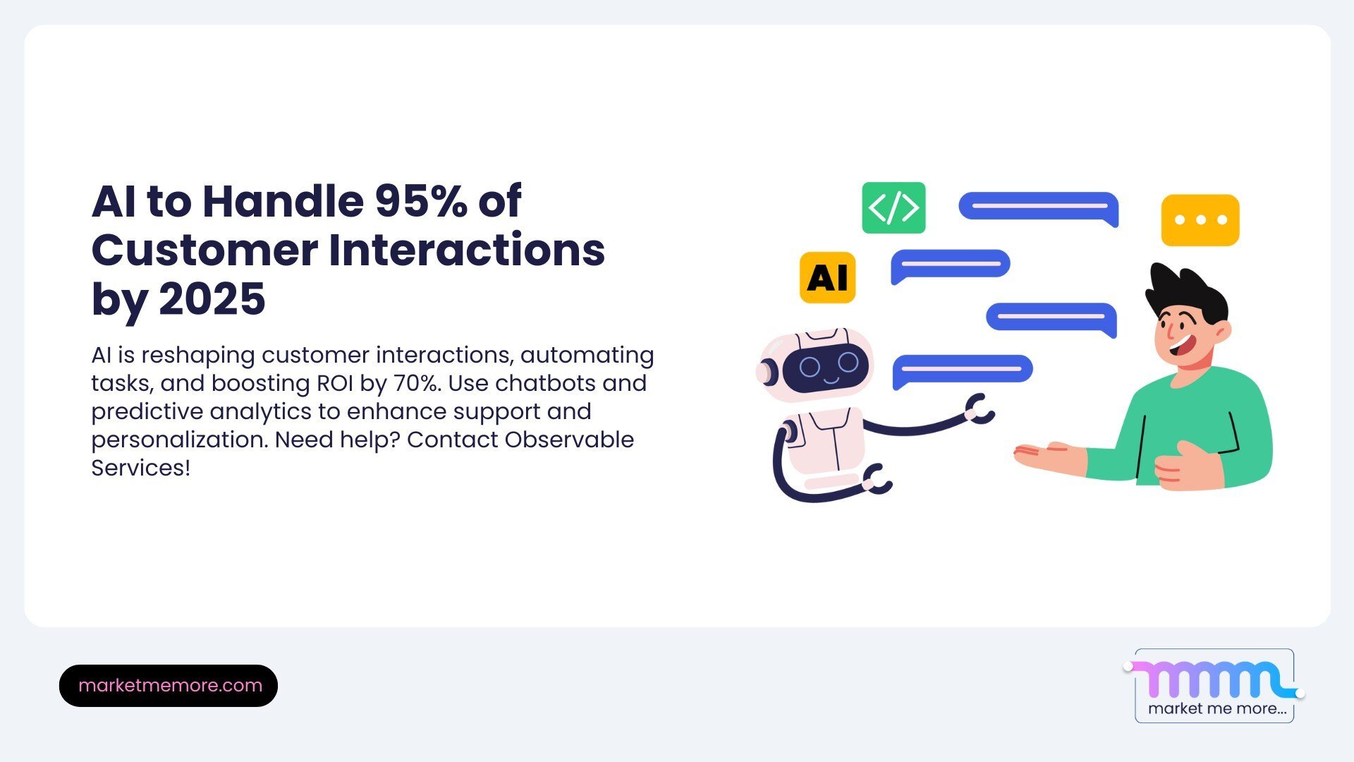 AI for customer interactions