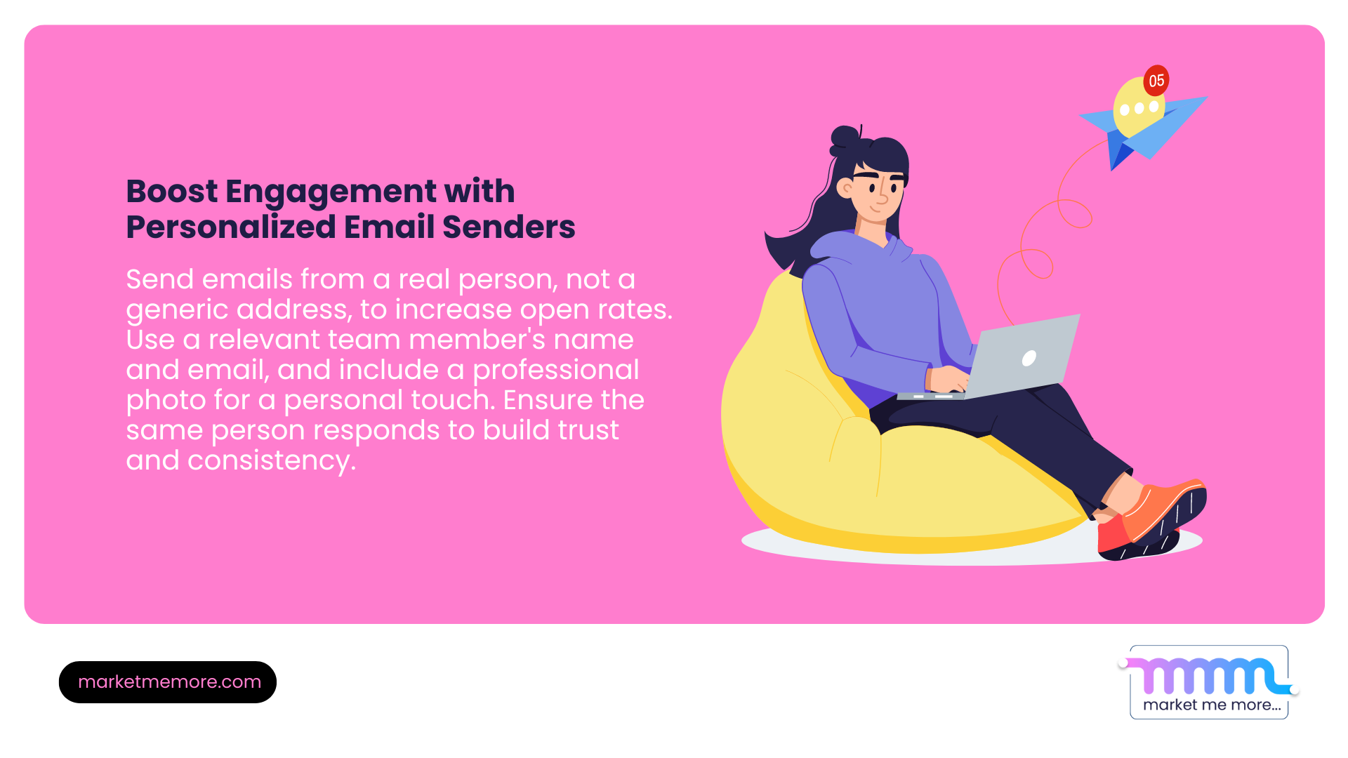 Personalize email senders