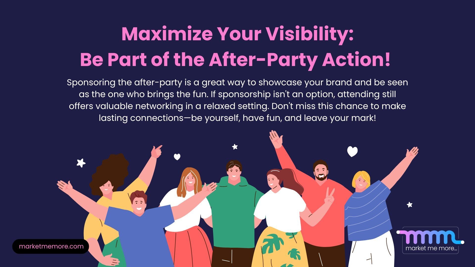 Conference after party interactions