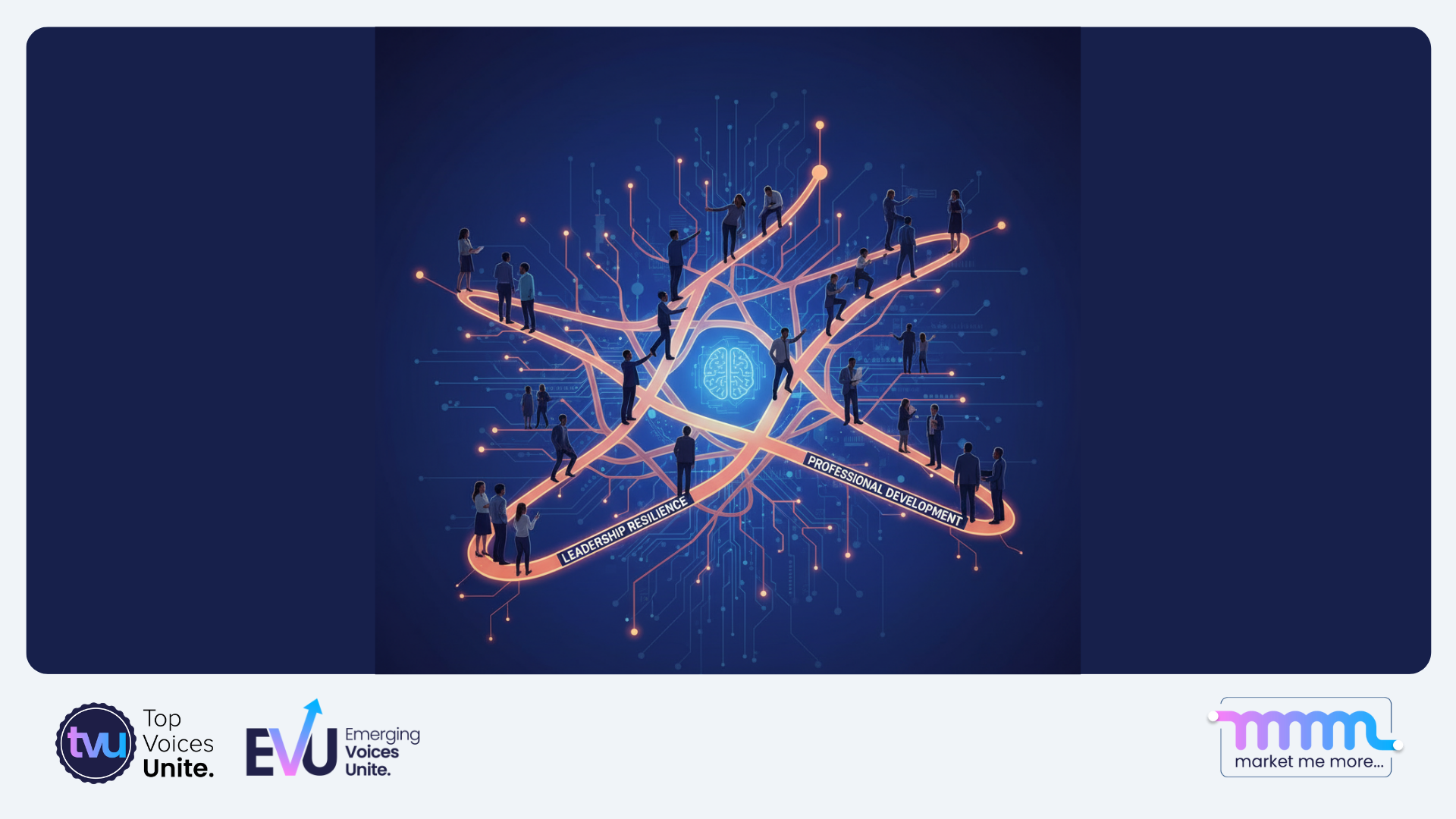 AI-driven workforce transformation highlighting leadership resilience and professional development strategies