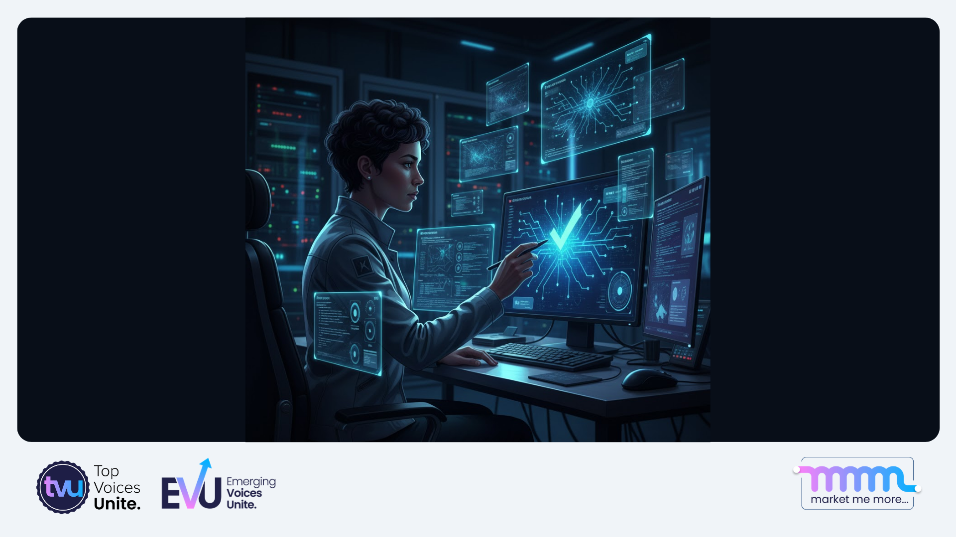 AI safety researcher analyzing neural networks for ethical compliance with transparency dashboard