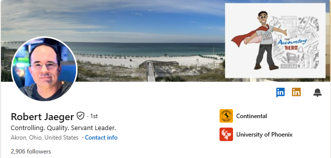 Robert Jaeger's LinkedIn Profile