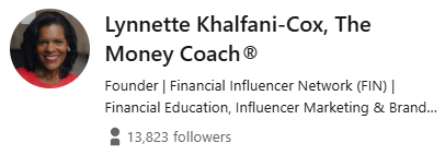 Lynette Khalfani-Cox's LinkedIn Profile