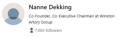 Nanne Dekking's LinkedIn Profile