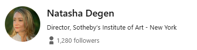 Natashe Degen's LinkedIn Profile