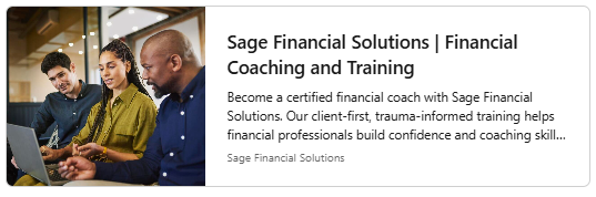 Sage Financial Solutions' Company Website