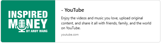 Inspired Money YouTube Channel