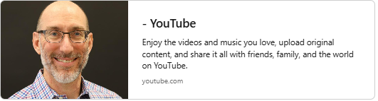 Tim's YouTube Channel "Tim Unscripted"