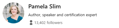 Pamela Slim's LinkedIn Profile