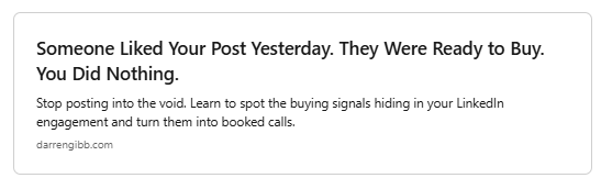 Darren Gibb's Website