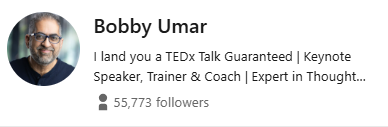Bobby Umar's LinkedIn Profile