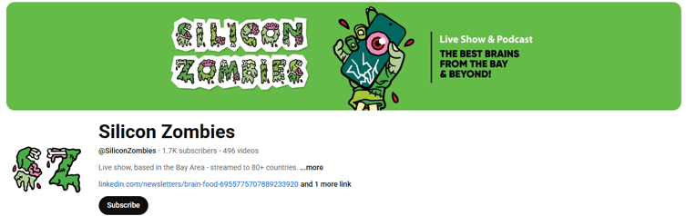Silicon Zombies' YouTube Channel