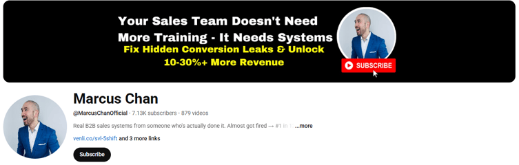 Marcus Chan's YouTube Channel