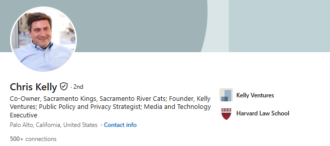 Chris Kelly's LinkedIn Profile