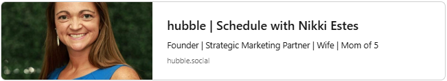 Book a 1:1 strategy call with Nikki Estes to get expert guidance on brand strategy, marketing, and leadership for purpose-driven professionals