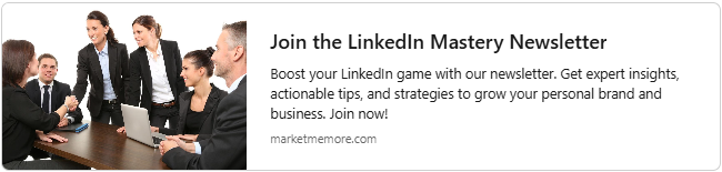 Explore more Market Me More issues for insights on leadership, innovation, and brand growth—subscribe to the Weekly Insight-der Newsletter to stay updated