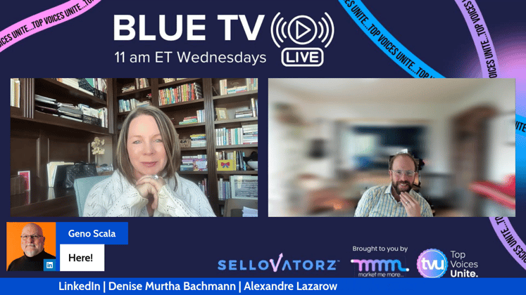 Alexandre Lazarow and Denise Murtha Bachmann reveal how storytelling fuels fundraising, recruiting, and influence on Blue TV