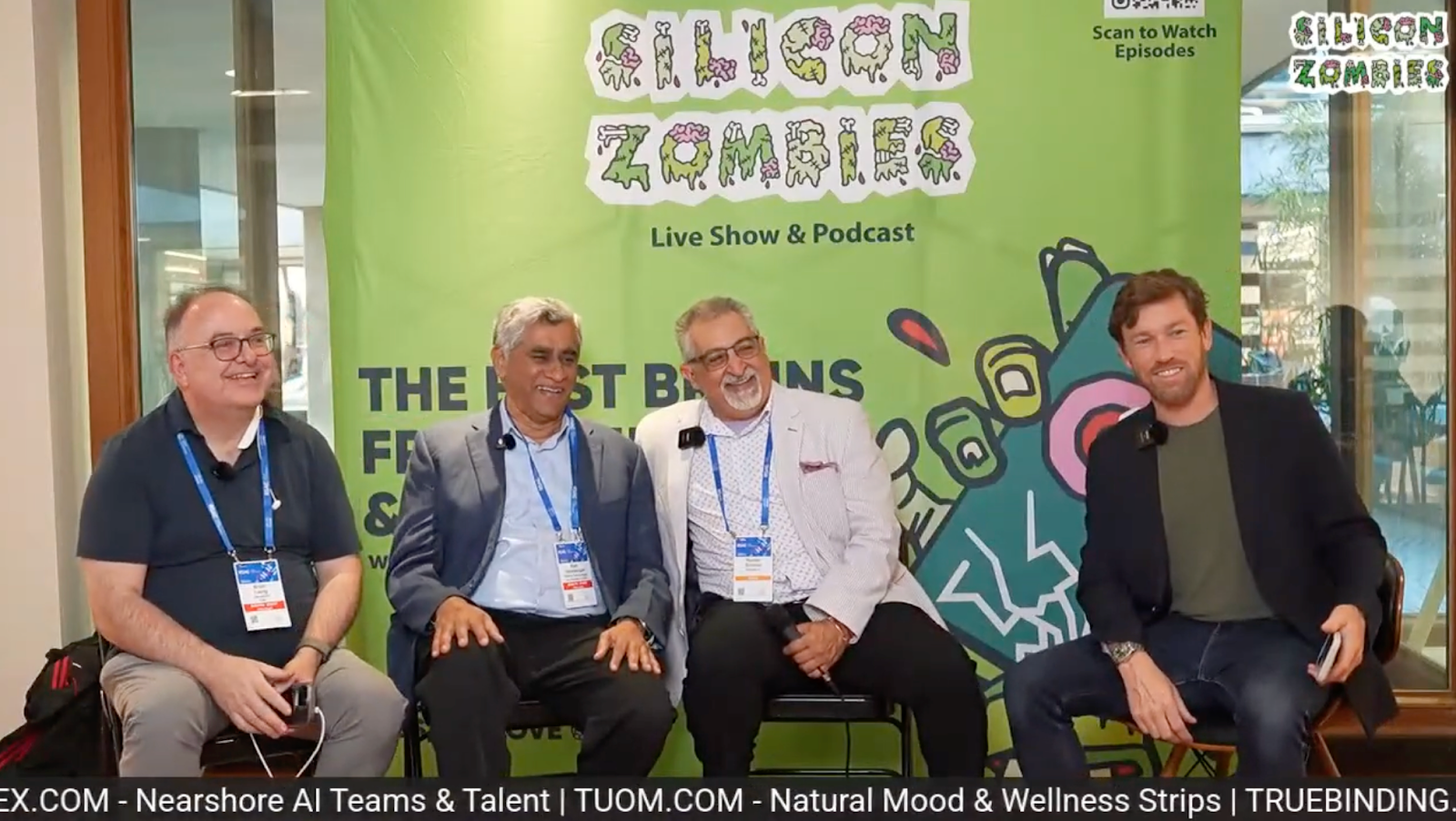 Silicon Zombies panel on AI cybersecurity with industry experts discussing innovation and security strategy