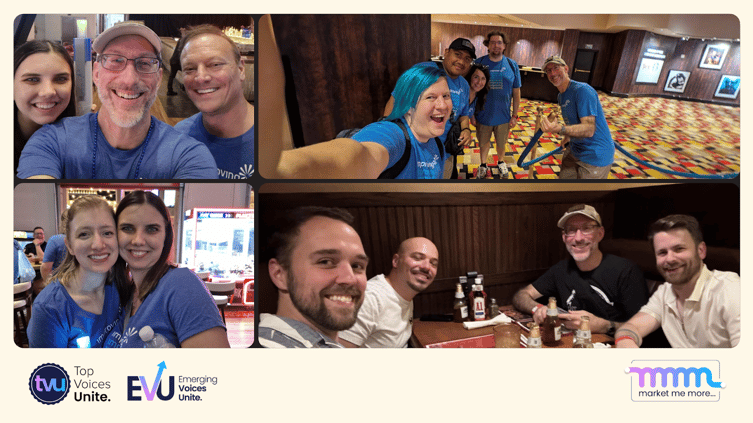 Tim Dickey and diverse team members collaborating, demonstrating team culture building activities and interpersonal bonding