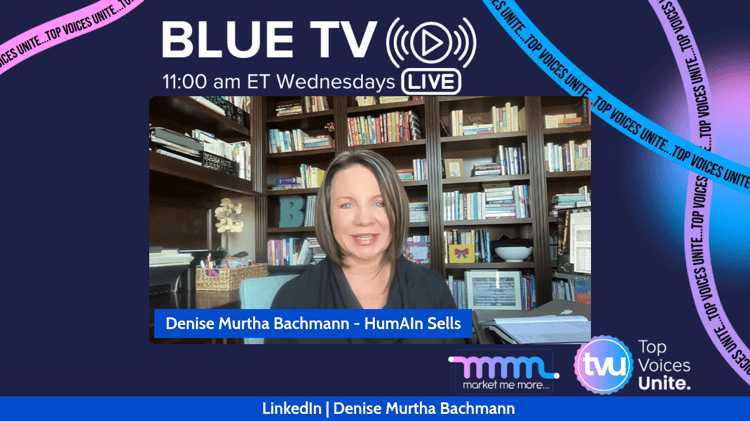 Denise Murtha Bachmann reveals the psychology of connected posts on Blue TV)