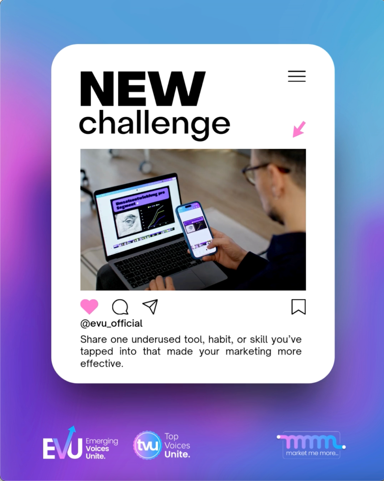 EVU Challenge shared to Emerging Voices Unite