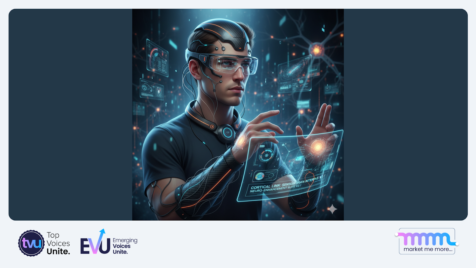 Wearable tech for sensory expansion and brain input