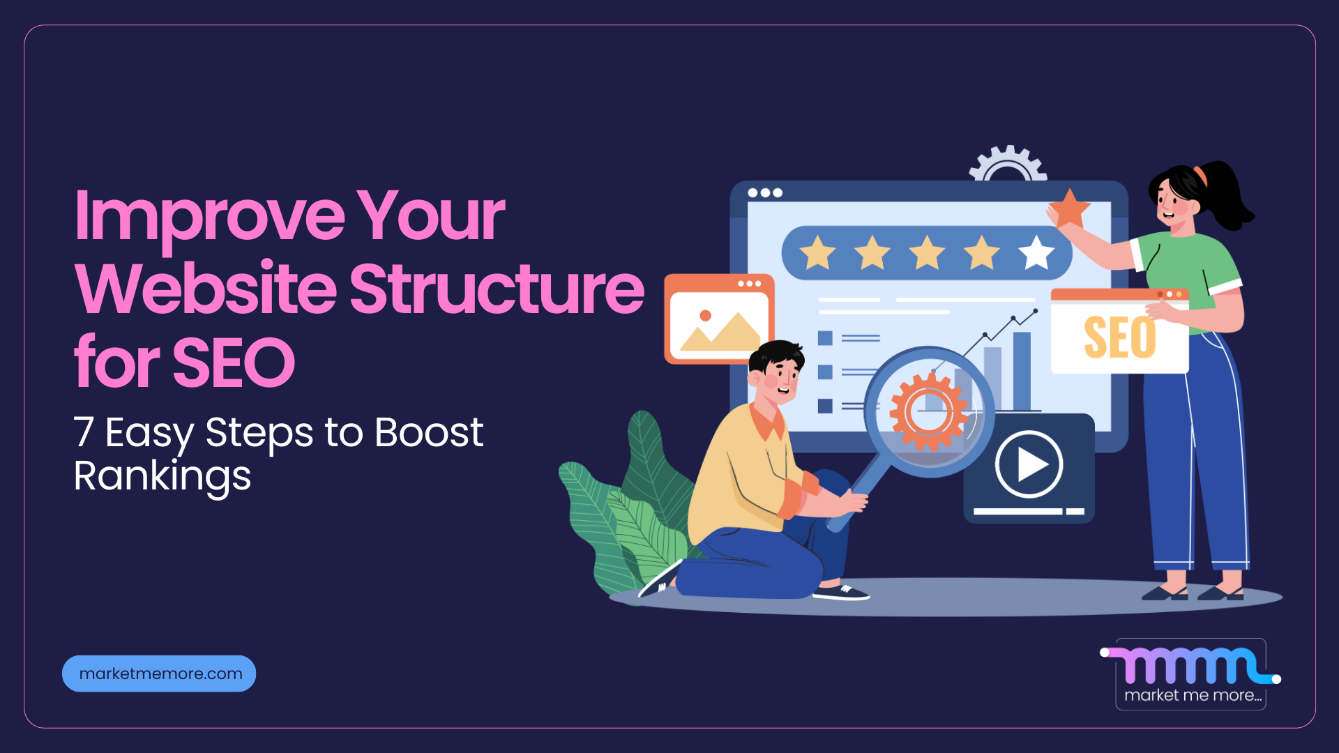 Improve website structure for SEO